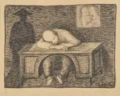 Giuseppe Viviani, Dal romanzo nero, Tav.VII, print (other)
