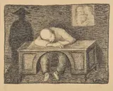 Giuseppe Viviani, Dal romanzo nero, Tav.VII, print (other)