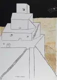 Ettore Sottsass, Torre di Babele, print (other)