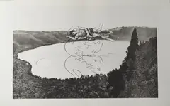 L'exile du cigne by Giulio Paolini, print (other), sold Oct 2022