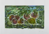 Senza titolo by Mario Schifano, 1967, mixed media on paper, sold Oct 2022