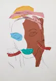Ladies and Gentleman by Andy Warhol, print (other), sold Oct 2022