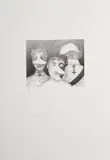 Famiglia decorata by Enrico Baj, print (other), sold Oct 2022