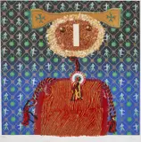 Marie Touchet, Dame de Belleville by Enrico Baj, print (other), sold Oct 2022