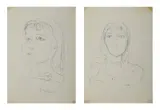 Ritratto femminile by Lucio Fontana, sold Dec 2022