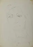 Ritratto femminile by Lucio Fontana, sold Dec 2022