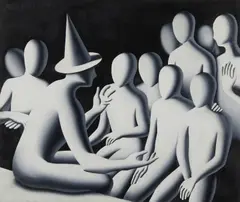 Genius lessons by Mark Kostabi, sold Nov 2022
