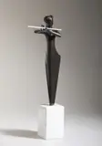 Gianfranco Giorni, Flautista, sculpture