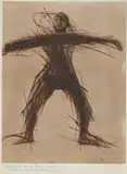 Arnulf Rainer, Body pose, print (other)