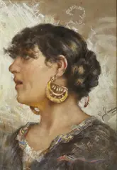 Ettore Cercone, Ritratto di donna