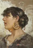Ettore Cercone, Ritratto di donna