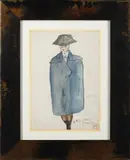 Félix Labisse, Homme à la cape bleu