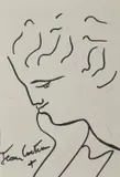 Senza titolo by Jean Cocteau, sold Sep 2022