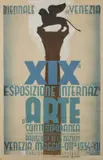 Franz Lenhart, Bozzetto per il manifesto della XIX Biennale di Venezia
