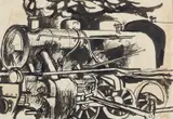 La locomotiva by Renato Guttuso, sold Sep 2022