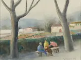 Senza titolo by Nino Giovanni Tirinnanzi, sold Sep 2022