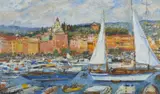 Michele Cascella, Santa Margherita ligure