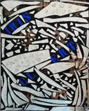 Enrico Baj, Portrait de Iris Clert