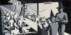 Mark Kostabi, Backlash