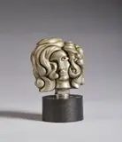 Portrait de Michèle by Miguel Ortiz Berrocal, sculpture, sold Sep 2022