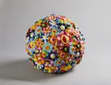 Takashi Murakami, Flower Plush Ball, sculpture