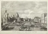 Giovanni Battista Brostoloni, Canalis majoris caput qua venetias ingreditur, print (other)