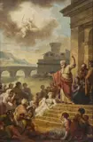 Nicolas-André Monsiau, Attribuito a. Predica di San Pietro