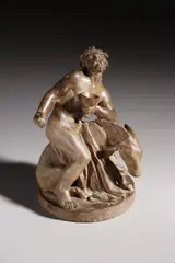 Ambito di. Sileno su un asino by Joseph Charles Marin, sculpture, sold Oct 2022