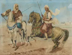 Giuseppe Gabani, Due cavalieri arabi