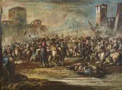 Francesco Simonini, Scena di battaglia