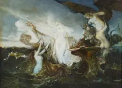 Gustave Moreau, Ambito di. Venere Anadiomene