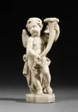 Giuseppe Mazzuoli, Bottega di. Angelo con cornucopia, sculpture