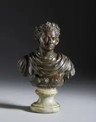 Francesco Righetti, Attribuito a. Busto dell'imperatore Claudio, sculpture