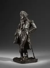 Maresciallo Ney by Giuseppe Grandi, sculpture, sold Dec 2022