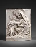 Alceo Dossena, Madonna con Bambino, sculpture