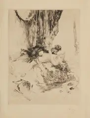 Félicien Rops, Scena erotica, print (other)