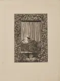 Max Klinger, Psiche con la lampada, print (other)