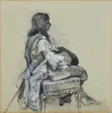 Ferdinand Heilbuth, Ritratto di gentiluomo