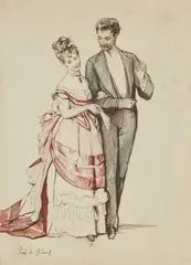 Eugene de Blaas, Scena galante