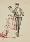 Eugene de Blaas, Scena galante