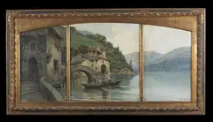 Bruto Mazzolani, Veduta del Lago di Como