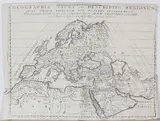 Calmet Agostino, Cartina dell' Europa, print (other)