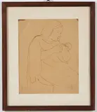 Giulio Vito Musitelli, Donna che cuce