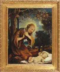 Giulio Vito Musitelli, Madonna con bambino