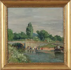 Arturo Verni, Lavandaie sul Chiese