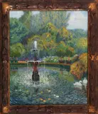 Enrico Della Leonessa, Fontana in un giardino