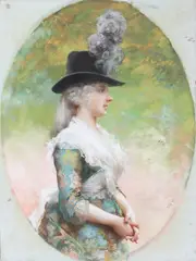 Edoardo Tofano, Ritratto di signora