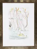Adamo ed Eva by Salvador Dalí, print (other), sold Mar 2016