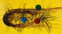 Spirale by Roberto Crippa, 1952, oil on canvas, sold Mar 2016