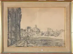 Augusto Baracchi, Veduta di Roma